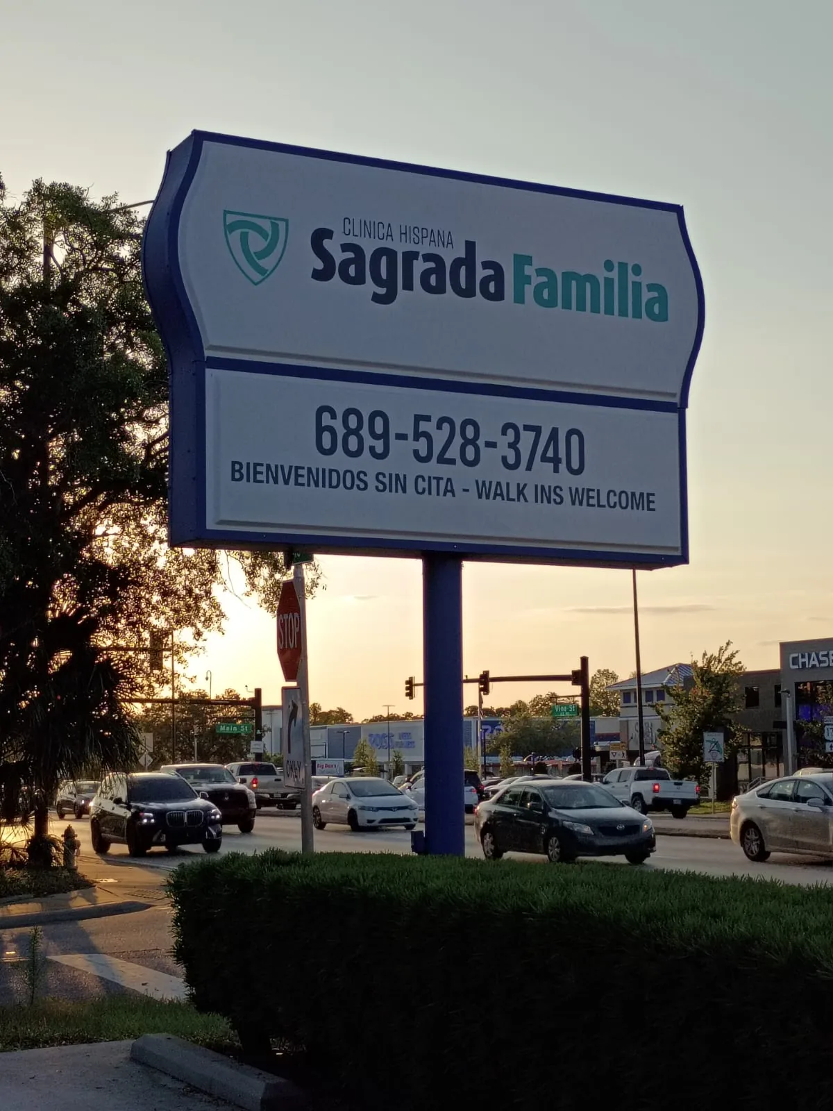 Fachada de la clínica en Kissimmee, Florida